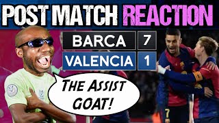 Barcelona Valencia REACTION | YAMAL IS AN ASSIST GOAT! FLICK BALL IS BACK! Too Late for La Liga