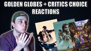 Golden Globes and Critics Choice Nominations Reaction!!