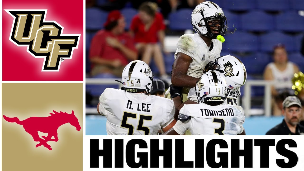 SMU Vs UCF Highlights | College Football Week 6 | 2022 College Football ...