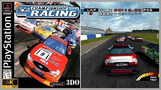 PS1 First Look [213] | TOCA Championship Racing (US) (1997) | 4K 2160p