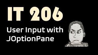 User Input with JOptionPane