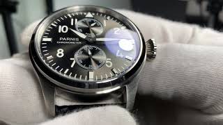 Parnis Big Pilot IWC Homage 47mm Automatik