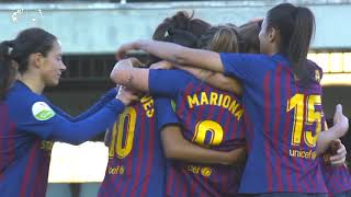 RESUMEN LIGA IBERDROLA | Jornada 19 | FC Barcelona 3 - Fundación Albacete 1