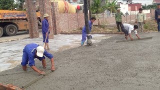 Latest Smart Construction Yard With Mixer Machines - Fastest Extremely Construct Modern Technology