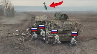 HIMARS destroys a huge Russian convoy with precise hits! The Best Moments