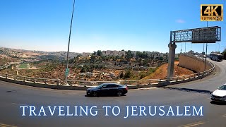 VIRTUAL ISRAEL Relaxing Driving to Jerusalem | My Little Israel @LovelyIsrael