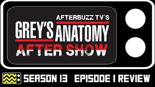 Grey's Anatomy Season 13 Episode 1 Review & After Show | AfterBuzz TV