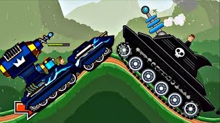 Hills Of Steel Update -  TESLA Tank vs LASERJAW Boss Level | Android Gameplay HD