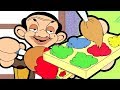 Painting Bean Funny Clips Cartoon World