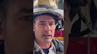 Firefighter breaks down locked door to save a family