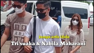 Kedatangan artis Tri Suaka \u0026 Nabila Maharani di karnaval SCTV INDRAMAYU