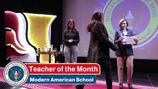 Teacher Of The Month