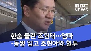 한숨 돌린 조원태…엄마·동생 업고 조현아와 혈투 (2020.02.05/뉴스투데이/MBC)