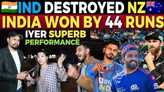 INDIA Destroyed Newzealand | Public Reaction on IND Vs NZ 2 March | INDIA BEAT NEWZEALAND