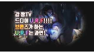 (강짱TV)드디어U.R.F!!!! 브론즈가 하는 U.R.F는 과연!(우르프)