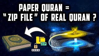 Paper Quran is like a 'Zip File' of Real Quran?! Unlocked By Face ID! | Sufi Meditation Center