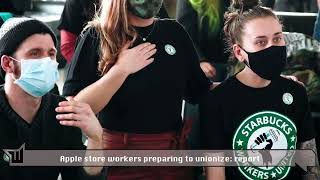 Apple store workers preparing to unionize