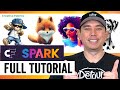 Creative Fabrica's AI tool CF Spark - Full Tutorial