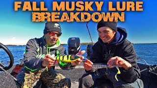 BEST Fall Musky Baits - Lure BREAKDOWN