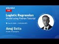 Logistic Regression Model using Python | Machine Learning Algorithms | AI-ML Training | Edureka