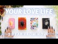 Your Love Life EXACTLY 1 Year From Now🔒(Taken OR Single?)💜In-Depth LOVE Tarot Reading✨PICK A CARD🔮