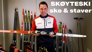 Hvordan velge riktig skøyteski, staver, sko og bindinger? Med Henrik Oftedal