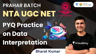 PYQ Practice on Data Interpretation | NTA UGC NET 2023 | Bharat Kumar