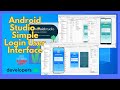 How to make Login User Interface in Android Studio using constraint Layout in android Studio