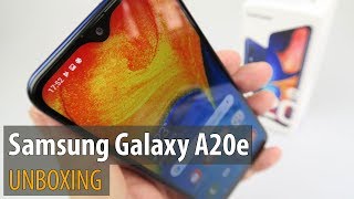 Samsung Galaxy A20e Unboxing and First Impressions (Affordable Dual Camera One UI Phone)