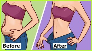 5-minute Simple exercises to lose belly fat | How To Lose Belly Fat | Bright Sight