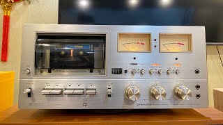 Máy nặng như Amply - Cassette Deck, Đầu câm Pioneer CT-9 tiếng dày dặn, làm pre hay!