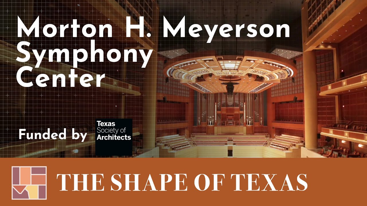 Morton H Meyerson Symphony Center, Dallas - The Shape Of Texas - YouTube