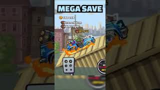 😆🤏Lucky City Save With CC-EV in HCR2 #hcr2 #hillclimbracing2 #shorts #viral