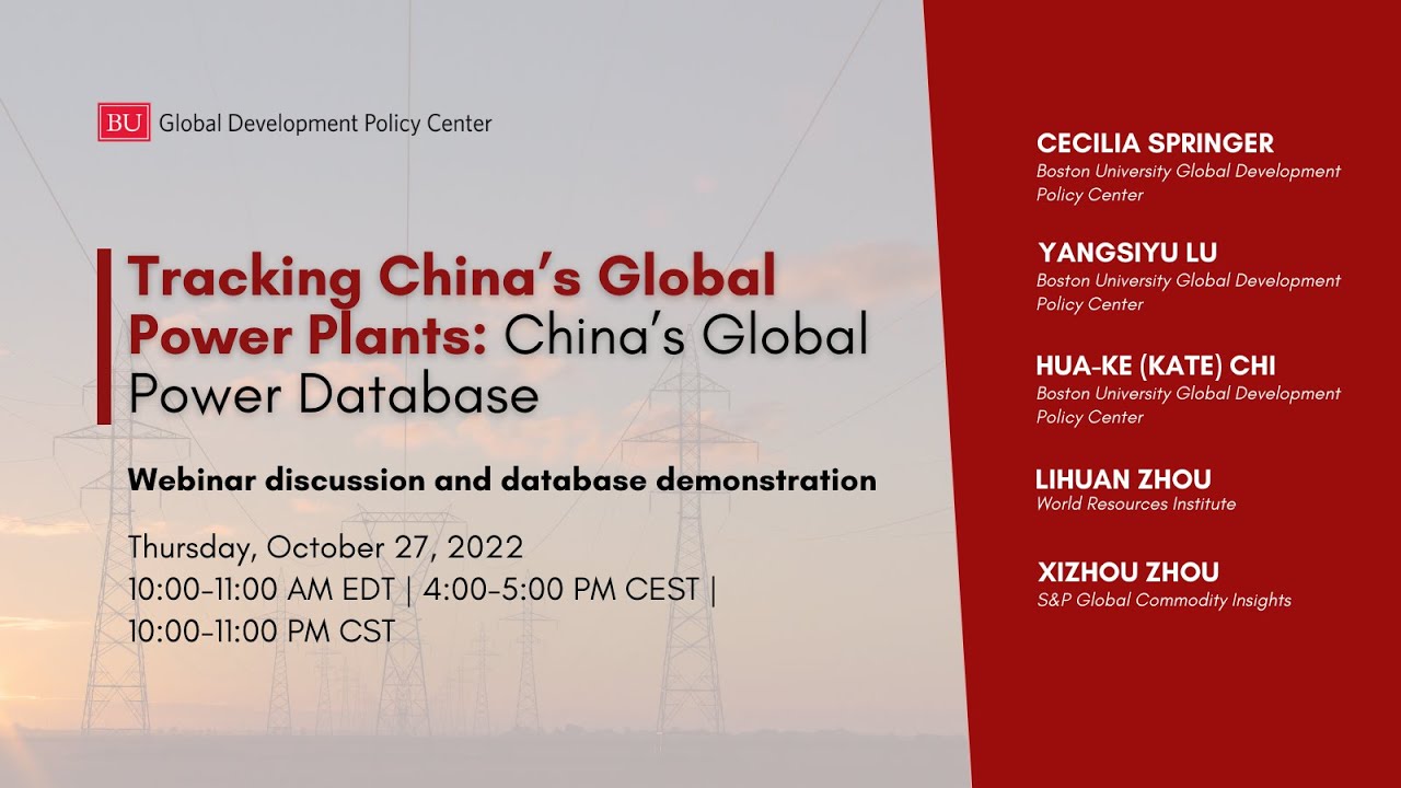 Tracking China S Global Power Plants China S Global Power Database