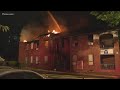 Fire rips through Atlanta apartment building