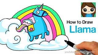 How to Draw Fortnite Llama Unicorn Easy