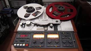 Sepea Audio renovation jobs: Vintage Reel Tape Recorder Studer A 807 1/2 inch (July 2019)