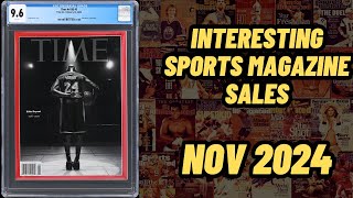 Interesting Sports Magazine Sales - November 2024