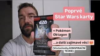 KARLOS BENDA : Rozbalování sběratelskách karet : Star Wars, Pokémon + Oktagon || a pár dalších věcí