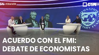 ECONOMISTAS debatieron sobre el ACUERDO entre ARGENTINA y el FMI