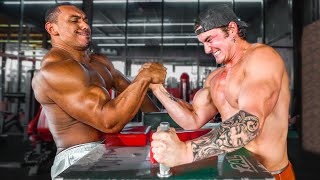 Bodybuilding X Armwrestling Ft. Larry Wheels