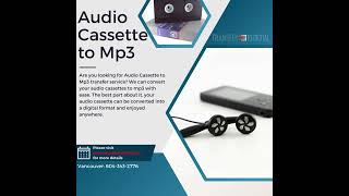 Audio Cassette to Mp3 only at Transfer To Digital