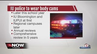 IU police to wear body cameras