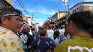 30年  江ノ島  天王祭  本社神輿海上渡御　迫力満点です。