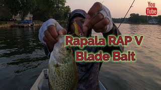 @Rapala Rap V Blade Bait (Redfire)