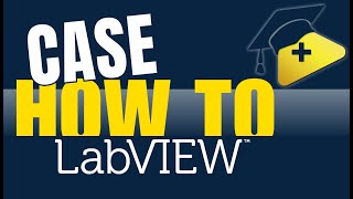How to use CASE structure in LabVIEW