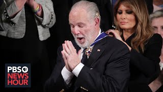 Conservative radio host Rush Limbaugh dies at 70