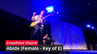 Abide (Female - Key of E): The Worship Initiative - Live Lead Guitar Cover