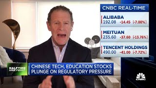 Chinese tech and education stocks plummet after regulatory pressure