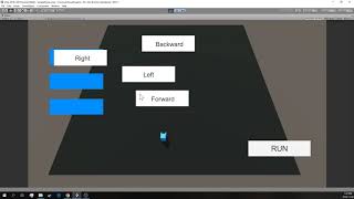 Unity project: simulating movement commands - [Command Pattern] [Unity 3d]